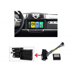 SMART Fortwo - 9" МУЛТИМЕДИЯ / Навигация android 16